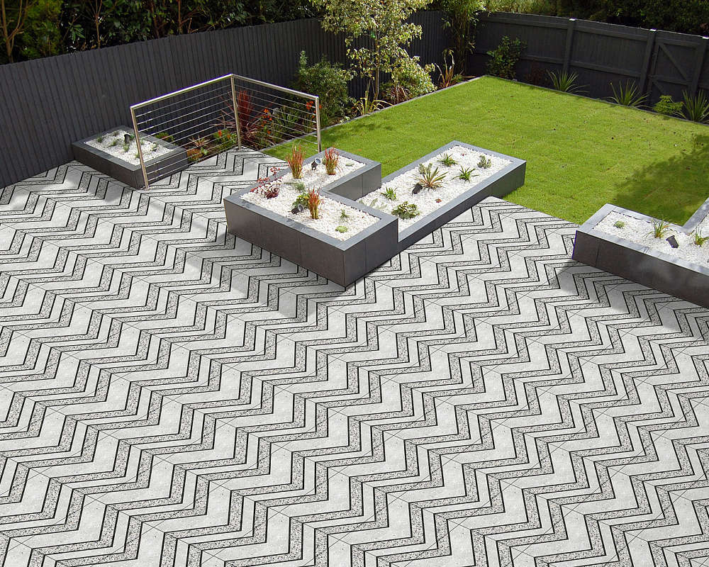 Spin Tropic Bianco Matt 40x40